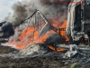 Brand - mehrere LKW, Personen in Gefahr, A3 Richtung Würzburg, 22.03.2023